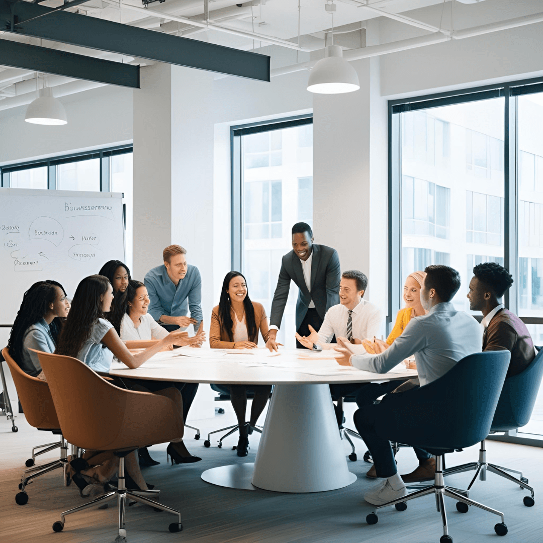 Business team collaboration