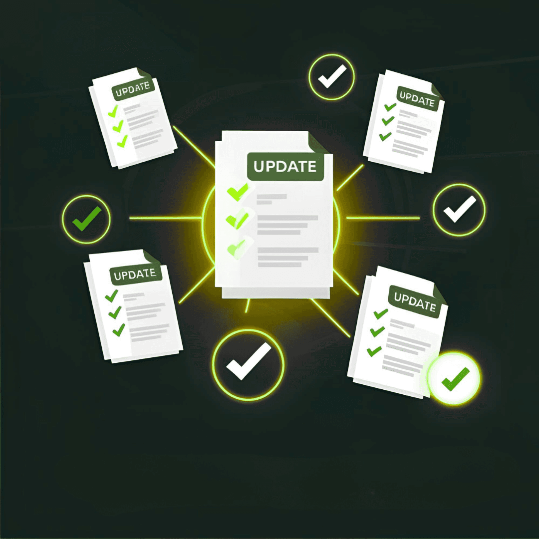 Policy Updates Software Dashboard
